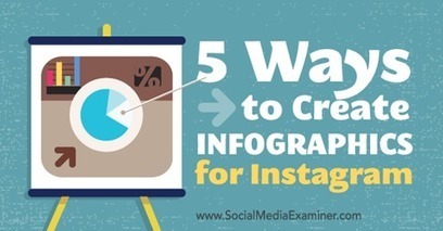 5 Ways to Create Infographics for Instagram | Latest Social Media News | Scoop.it