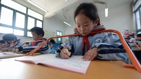 Las escuelas chinas adoptan una barra en los pupitres para prevenir la miopía | Salud Visual 2.0 | Scoop.it