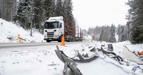 Kolmen rekan kolari j&auml;isell&auml; valtatie 26:lla &ndash; ammatti&shy;kuljettaja kertoo, millaista tiell&auml; on ajaa | Etel&auml;-Karjala | Yle | 1Uutiset - Lukemisen t&auml;hden | Scoop.it