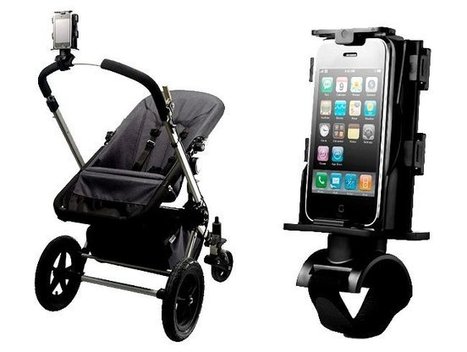 Un soporte para el smartphone en la silla del bebé | Mobile Technology | Scoop.it