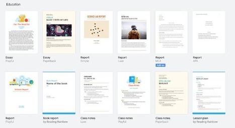 Google Docs Templates to Use in Your Teaching via Educators' technology | iGeneration - Humane Use of Technology in an AI world (Pedagogy & Digital Innovation) | Scoop.it
