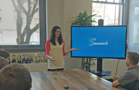 Swoosh - deliver presentations with the swoosh of your hand | Digital Presentations in Education | Scoop.it