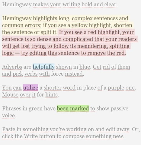 Une application en ligne pour corriger le style anglais | CONNECTED! | Scoop.it