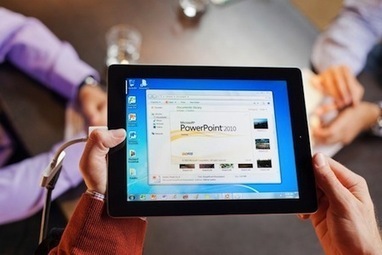 CES 2012 : Windows 7 virtualisé sur iPad 2 | mlearn | Scoop.it