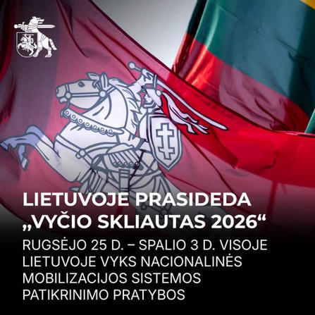 En Lituanie, l'exercice Vyčio Skliautas 2026 teste la r&eacute;silience de la population | DEFENSE NEWS | Scoop.it