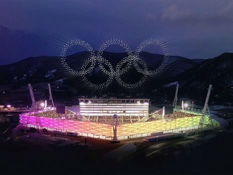 Thousands of drones used for light show during Olympics opening ceremony | Essentiels et SuperFlus | Scoop.it