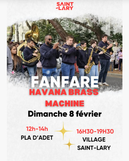 Fanfare &agrave; la neige &laquo;&nbsp;Havana Brass Machine&nbsp;&raquo; &agrave; Saint-Lary-Soulan le 8 f&eacute;vrier | Vall&eacute;es d'Aure & Louron - Pyr&eacute;n&eacute;es | Scoop.it