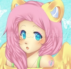 How to Draw Anime Fluttershy, Step by Step, Ani...