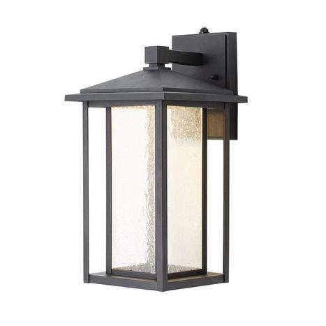 Home Decorators Collection Black Medium Outdoor Seeded Glass Dusk to Dawn Wall Lantern-KB 06005-DEL - The Home Depot | Blingy Fripperies, Shopping, Personal Stuffs, & Wish List | Scoop.it