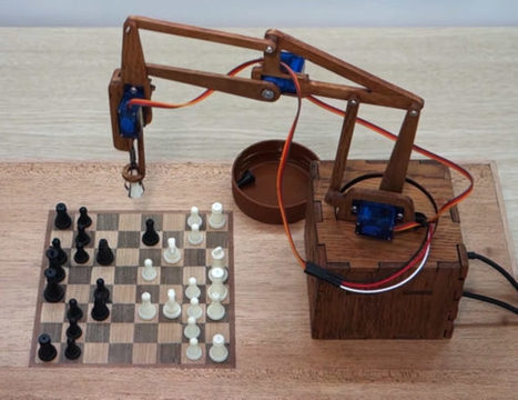 Raspberry pi hot sale chess robot