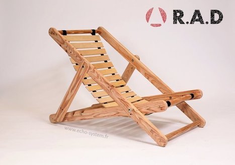 Pallet Wood & Bed Slats Upcycled into Comfortable Chair | 1001 Recycling Ideas ! | Scoop.it