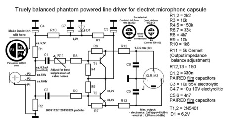 Unidirectional floor microphone | DIY Music & electronics | Scoop.it