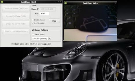 DroidCam, convierte tu Android en una webcam y un micrófono para tu ordenador | Educación, TIC y ecología | Scoop.it