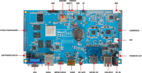 Merrii A80 Hummingbird Octa-core Development Board Supports HDMI, VGA, and eDP Video Outputs | Raspberry Pi | Scoop.it