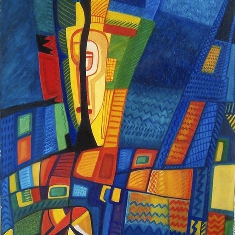 Art : toile de peinture d'Afrique de l'ouest (Casamance au S&eacute;n&eacute;gal) | World Arts | Scoop.it