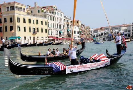 4 Venetian Gondoliers Pay Tribute to The Victims of 9/11 | Good Things From Italy - Le Cose Buone d'Italia | Scoop.it