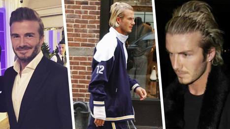 The Many Hairstyles Of David Beckham In Mens Fashion News