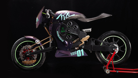 Revolver - Compressed Air Motor Motorcycle | Art, Design & Technology | Scoop.it