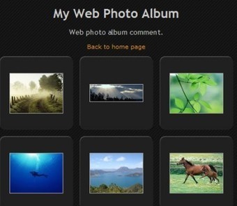 IWebalbum – Hacer un álbum de fotos virtual | TIC & Educación | Scoop.it
