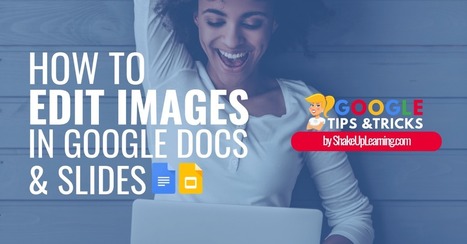 How to Edit Images in Google Docs and Slides via @ShakeUpLearning  | Distance Learning, mLearning, Digital Education, Technology | Scoop.it
