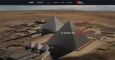 Un site interactif pour visiter les pyramides de Gizeh en 3D | 21st Century Innovative Technologies and Developments as also discoveries, curiosity ( insolite)... | Scoop.it