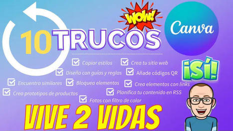 10 Trucos Canva para diseñar como un PRO 【 TIPs 2022 】 | TIC & Educación | Scoop.it