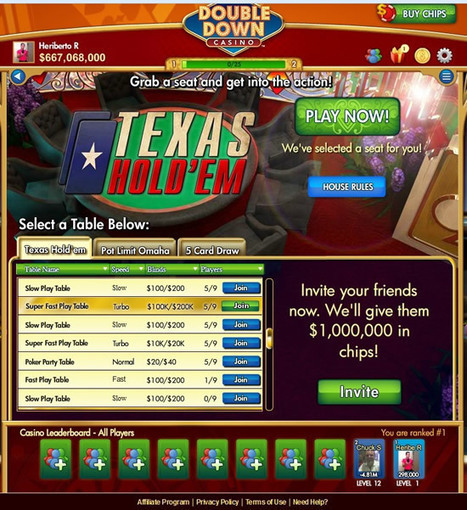 Buy Zynga Poker Chips For Sale