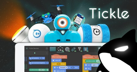 Tickle: Program Arduino, Drones, Robots, and Smart Homes from iPad | MakerED | MakerSpaces | Coding | Makerspaces, libraries and education | Scoop.it