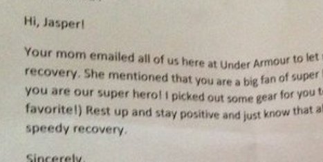 Under Armour Just Made This 5-Year-Old Dog Attack Survivor Feel Like A Superhero | Heart_Matters - Faith, Family, & Love - What Really Matters! | Scoop.it