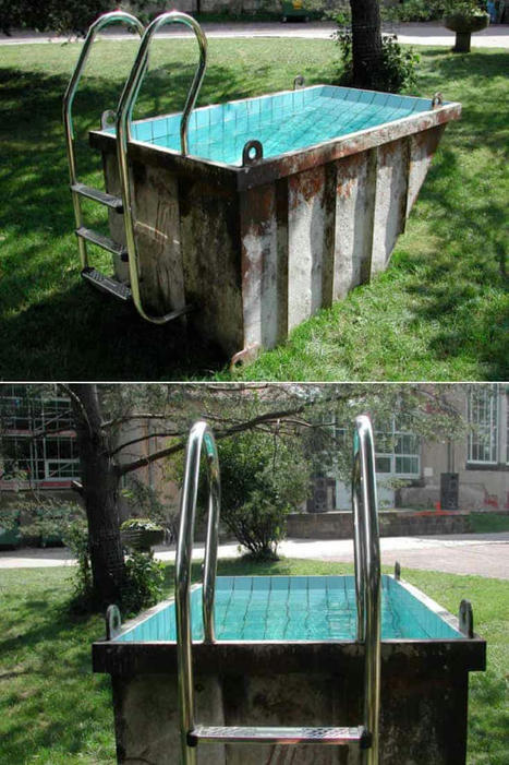 Cute Mini Dumpster Swimming Pool | 1001 Gardens ideas ! | Scoop.it