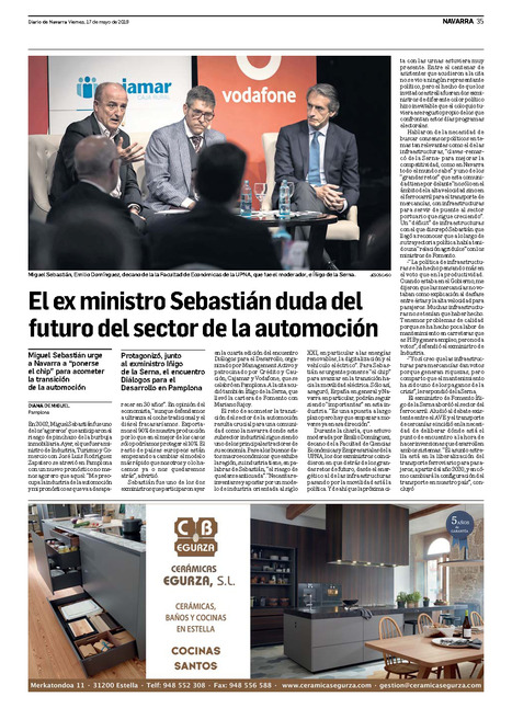 El ex ministro Sebastián duda del futuro del sector de la automoción | Movilidad, logística, transporte | Scoop.it