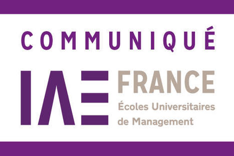 COMMUNIQUE - Les IAE adoptent une position commune pour le recrutement des étudiants de BUT et de Bachelors | ACTUALITES EN ORIENTATION ET INSERTION PROFESSIONNELLE | Scoop.it