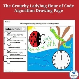 The Grouchy Ladybug Hour of Code Algorithm Drawing Page - JDaniel4s Mom | iPads, MakerEd and More  in Education | Scoop.it