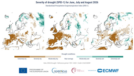 European summer 2026: records, extremes and context | Copernicus | ventilation | Scoop.it