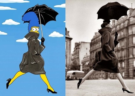 Cover your eyes, Bart! Marge Simpson, the style icon | Creative_me | Scoop.it