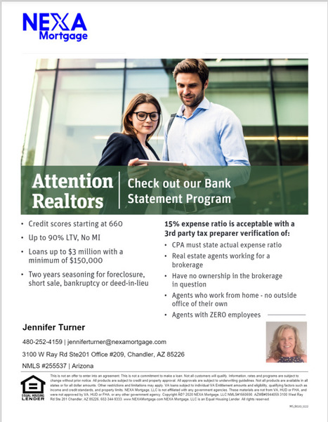 BANK STATEMENT PROGRAM | Real Estate News and Auction | Scoop.it