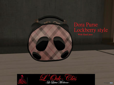 Dora Purse Lockberry Style March 2022 Gift by L&rsquo;ock-Cl&egrave;s | Teleport Hub - Second Life Freebies | Second Life Freebies | Scoop.it