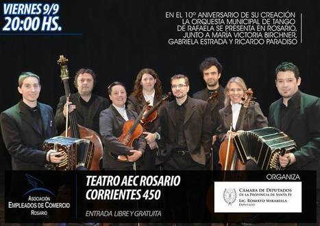 Orquesta Municipal de Tango de Rafaela | Mundo Tanguero | Scoop.it