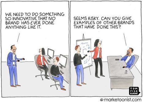 Innovation and Risk cartoon | OnMarketing: Marketing Tips for Growth | Scoop.it