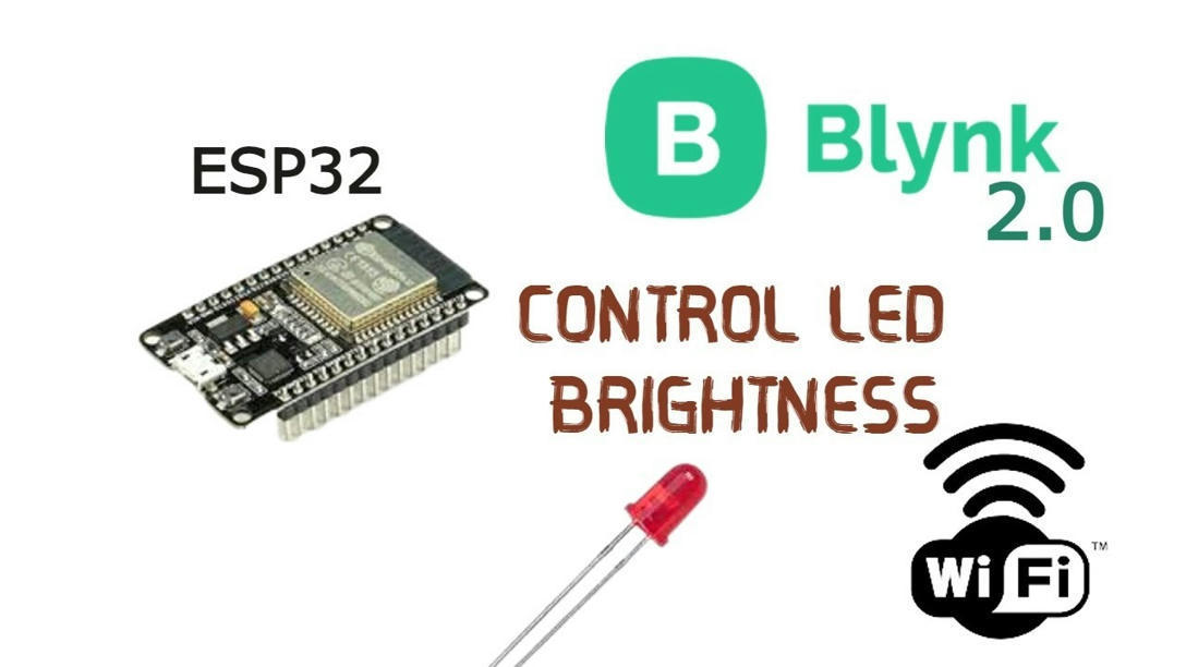 Control LED Brightness With ESP32 Using Blynk 2...