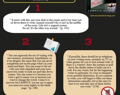 10 Important Tips from Stephen King to Help You Become A Better Writer | Information and digital literacy in education via the digital path | Scoop.it