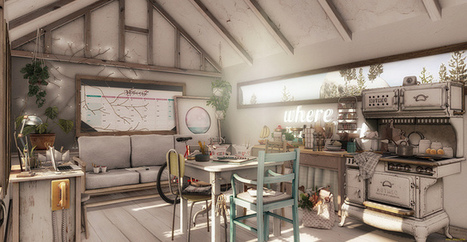 Mi escondite de trabajo – | 亗 Second Life Home & Decor 亗 | Scoop.it