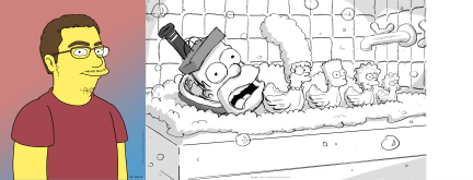 Podium du concours du gag du canapé | The simpsons | Scoop.it