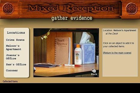 Game Using Chemistry Concepts to Solve a Forensics Case - recommended by @BigDealBook | iGeneration - 21st Century Education (Pedagogy & Digital Innovation) | Scoop.it