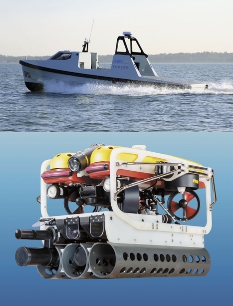 Thales UK dévoile au salon AUVSI 2013 un démonstrateur de drone de surface équipé pour la guerre des mines | Newsletter navale | Scoop.it