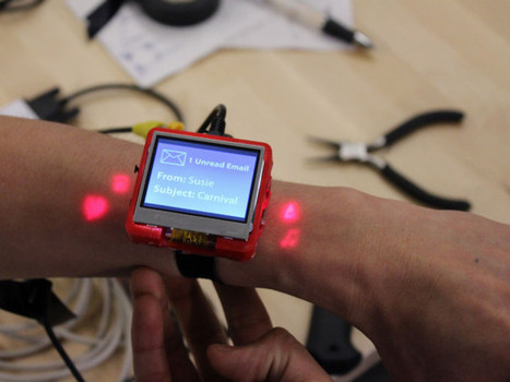 A Smartwatch That Projects Buttons Onto Your Skin | I didn't know it was impossible.. and I did it :-) - No sabia que era imposible.. y lo hice :-) | Scoop.it