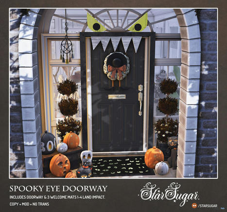 Spooky Eye Doorway October 2022 Gift by Star Sugar | Teleport Hub - Second Life Freebies | Second Life Freebies | Scoop.it
