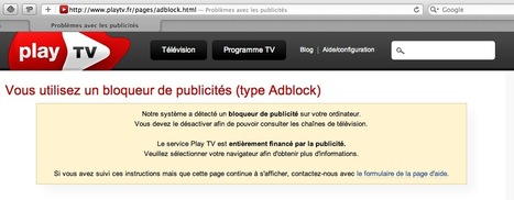 Quand un site veut me faire bouffer sa pub - davduf|net | Chronique des Droits de l'Homme | Scoop.it