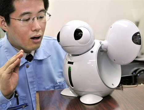 Toshiba ApriPetit : un petit assistant robotique | Hightech, domotique, robotique et objets connectés sur le Net | Scoop.it