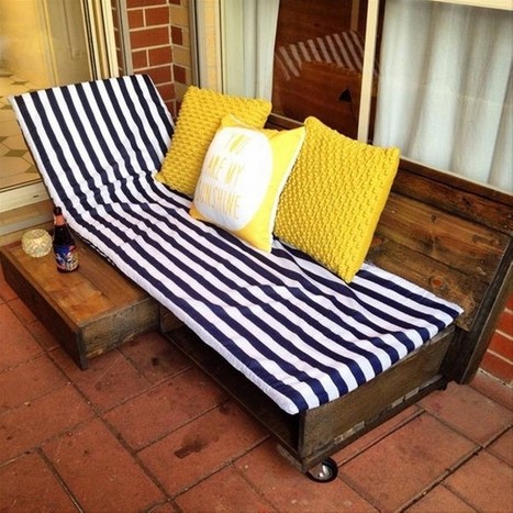 Daybed Made Out Of Wood Pallets Pallet Wood P